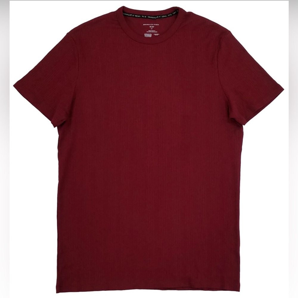 Red Crew Neck Short Sleeve Tee